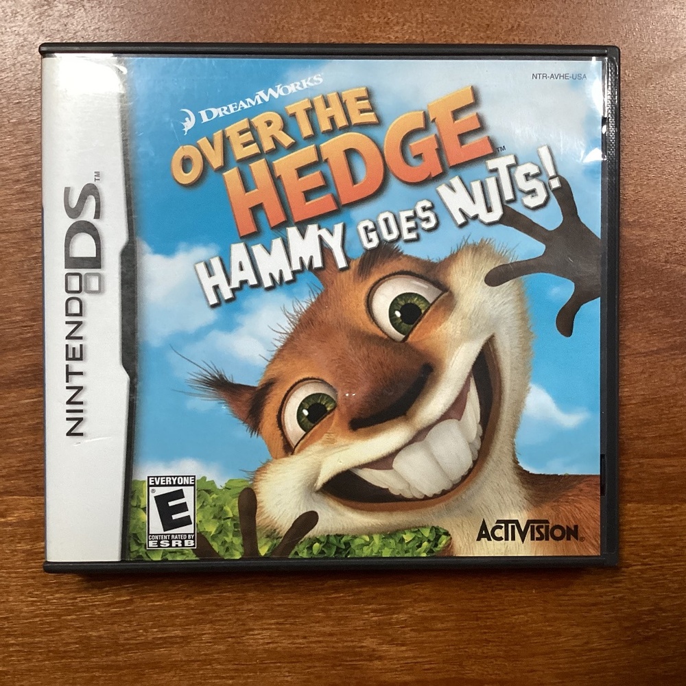 Nintendo DS Game DreamWorks Over The Hedge Hammy Goes Nuts!